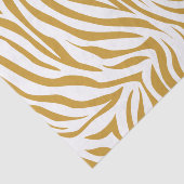 Sudan Brown Safari Zebra Seidenpapier (Ausschnitt)