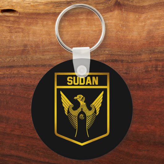 Sudan-Emblem Schlüsselanhänger (Vorderseite)