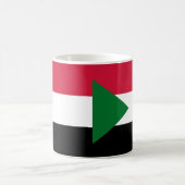 Sudan Flag Keramik Kaffee Tasse (Mittel)
