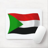 Sudan Flag Mousepad (Mit Mouse)