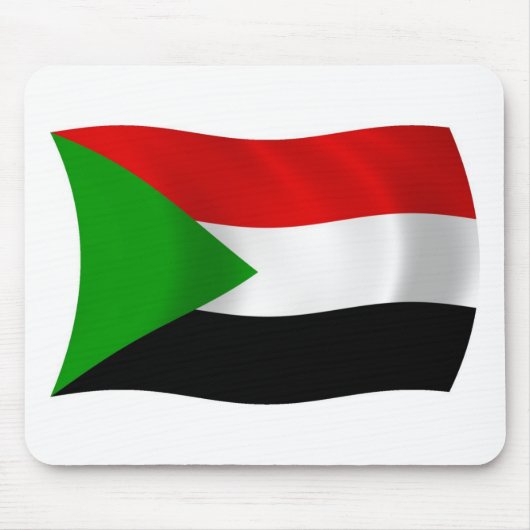 Sudan Flag Mousepad (Vorne)