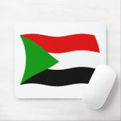 Sudan Flag Mousepad (Mit Mouse)
