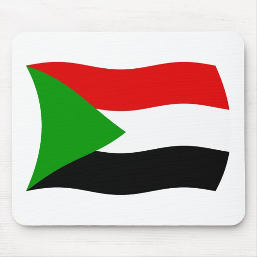 Sudan Flag Mousepad (Vorne)