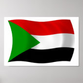 Sudan Flag Poster Print (Vorne)