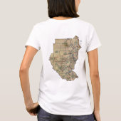Sudan Flag x Map T - Shirts (Rückseite)