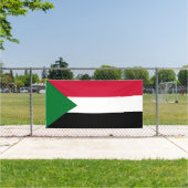 Sudan-Flagge Banner (Insitu)