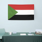 Sudan-Flagge Banner (Messeveranstaltung)
