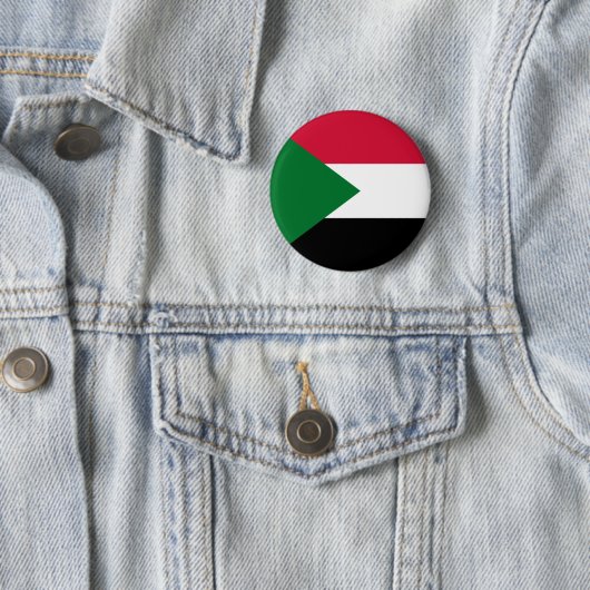 Sudan-Flagge Button (Beispiel)