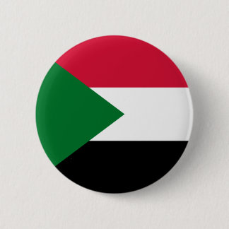Sudan-Flagge Button