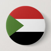 Sudan-Flagge Button (Vorderseite)