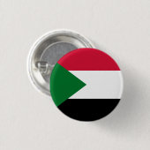 Sudan-Flagge Button (Vorne & Hinten)