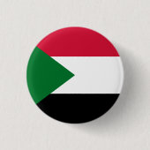 Sudan-Flagge Button (Vorderseite)