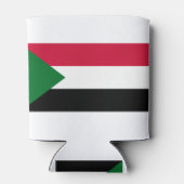 Sudan-Flagge Dosenkühler (Rückseite)