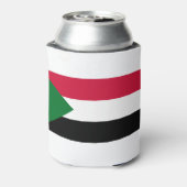 Sudan-Flagge Dosenkühler (Kanne Rückseite)