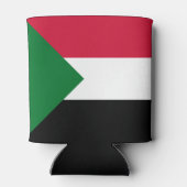Sudan-Flagge Dosenkühler (Rückseite)