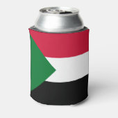 Sudan-Flagge Dosenkühler (Kanne Rückseite)