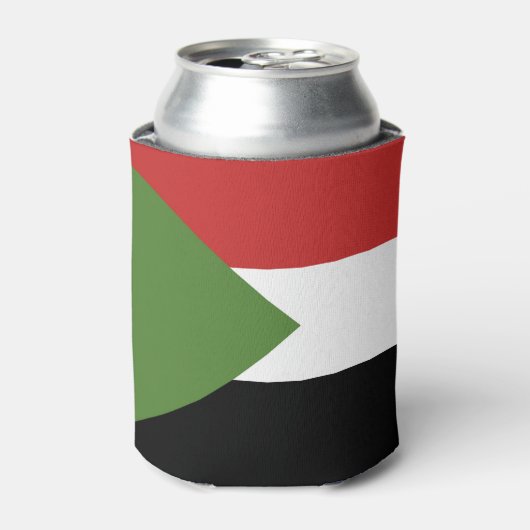 Sudan-Flagge Dosenkühler (Kanne Vorderseite)