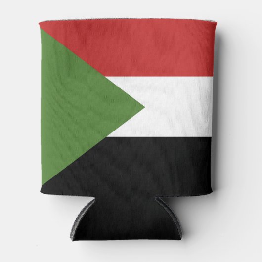 Sudan-Flagge Dosenkühler (Vorderseite)