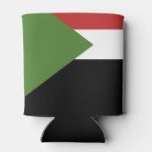 Sudan-Flagge Dosenkühler (Rückseite)