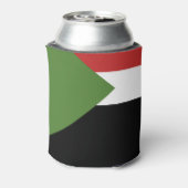 Sudan-Flagge Dosenkühler (Kanne Rückseite)