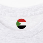 Sudan-Flagge Etiketten (Befestigt)