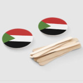 Sudan-Flagge Fächer (Non-assembled)