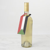 Sudan-Flagge Flaschenanhänger (Angewinkelt)