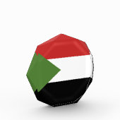 Sudan-Flagge Fotoblock (Links)