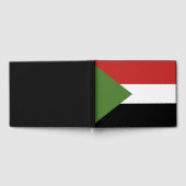 Sudan-Flagge Gästebuch (Voll)