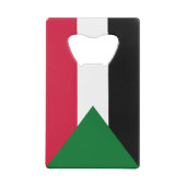 Sudan-Flagge Geldbeutel Flaschenöffner (Rückseite)