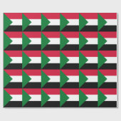 Sudan-Flagge Geschenkpapier (Flach)