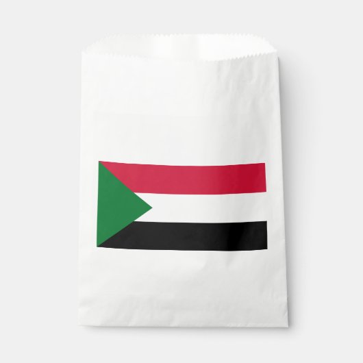 Sudan-Flagge Geschenktütchen (Vorderseite)