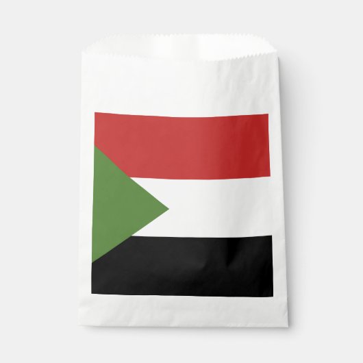Sudan-Flagge Geschenktütchen (Vorderseite)
