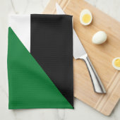 Sudan-Flagge Geschirrtuch (Viertel Falte)