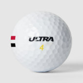 Sudan-Flagge Golfball (Logo)