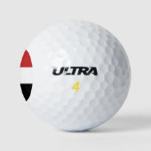 Sudan-Flagge Golfball (Logo)