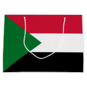 Sudan-Flagge Große Geschenktüte (Vorderseite)