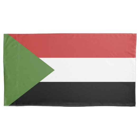 Sudan-Flagge Kissenbezug (Vorderseite)