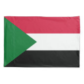 Sudan-Flagge Kissenbezug (Rückseite)