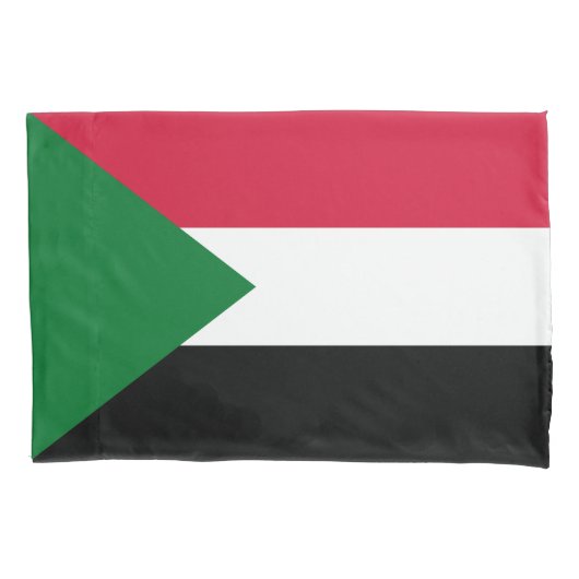 Sudan-Flagge Kissenbezug (Vorderseite)