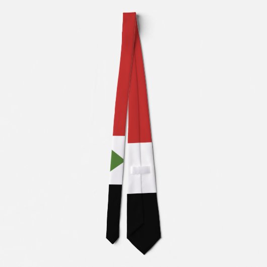 Sudan-Flagge Krawatte (Rückseite)
