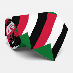 Sudan-Flagge Krawatte