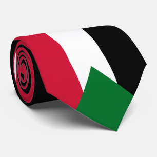 Sudan-Flagge Krawatte