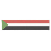 Sudan-Flagge Kurzer Tischläufer (Horizontal)