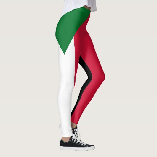 Sudan-Flagge Leggings (Rechts)