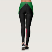 Sudan-Flagge Leggings (Rückseite)