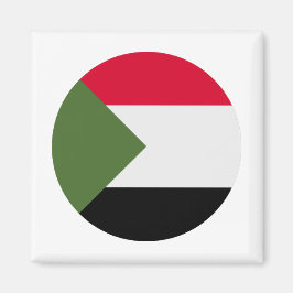 Sudan-Flagge Magnet