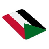 Sudan-Flagge Magnet (Rechte Seite)