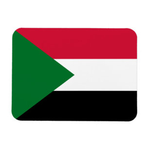 Sudan-Flagge Magnet