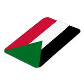 Sudan-Flagge Magnet (Linke Seite)